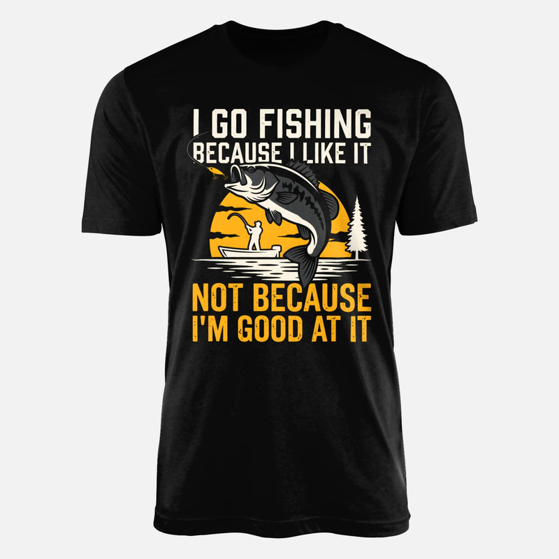 T-shirts: P&ecirc;che par passion pas par talent