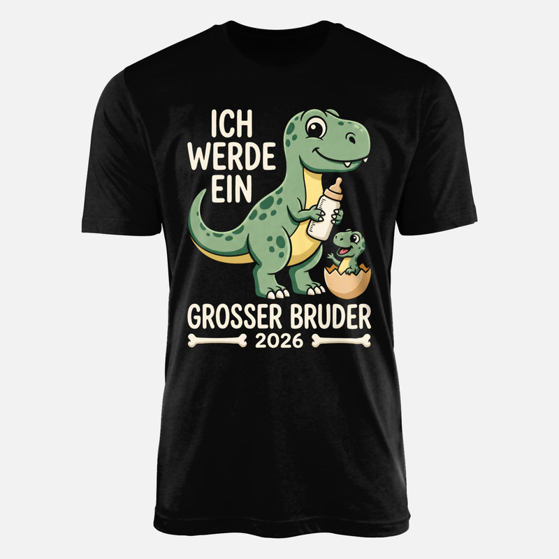 T-shirts: Grand fr&egrave;re dinosaure 2026