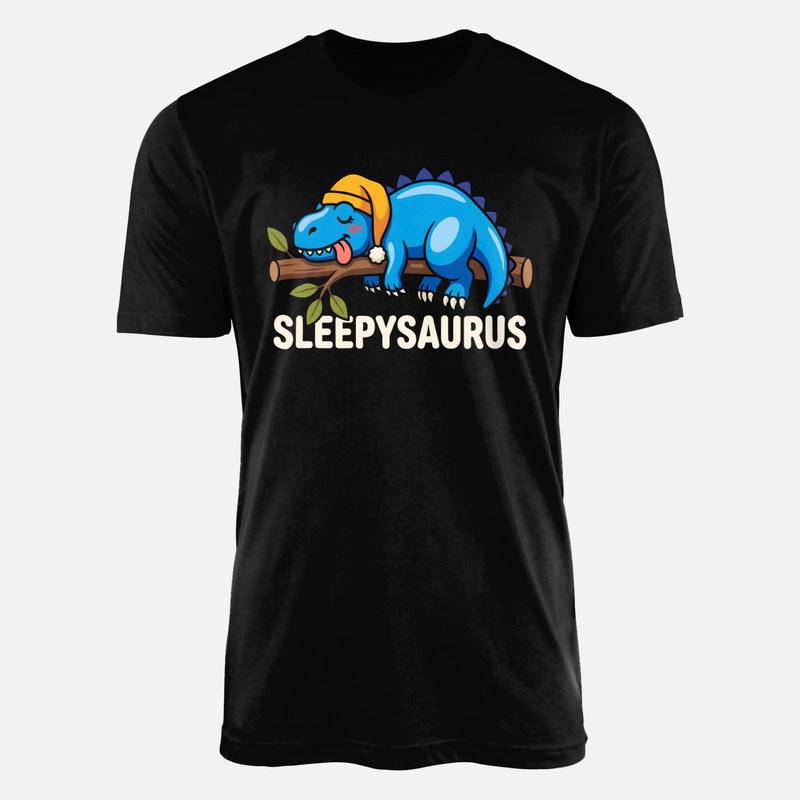 T-shirts: Dinosaure qui dort sur une branche