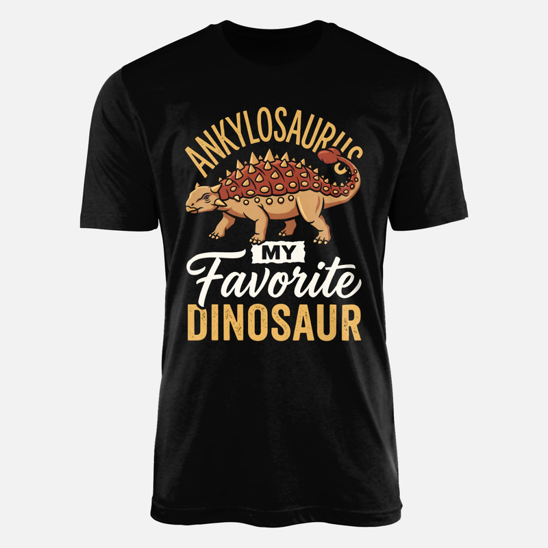 T-shirts: Ankylosaure dinosaure pr&eacute;f&eacute;r&eacute;