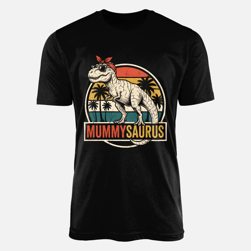 T-shirts: Maman dinosaure r&eacute;tro
