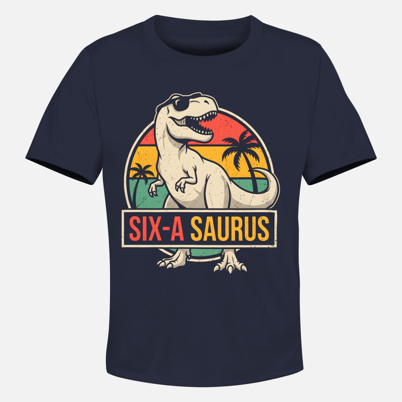 T-shirts: Sixasaurus dinosaure 6 ans