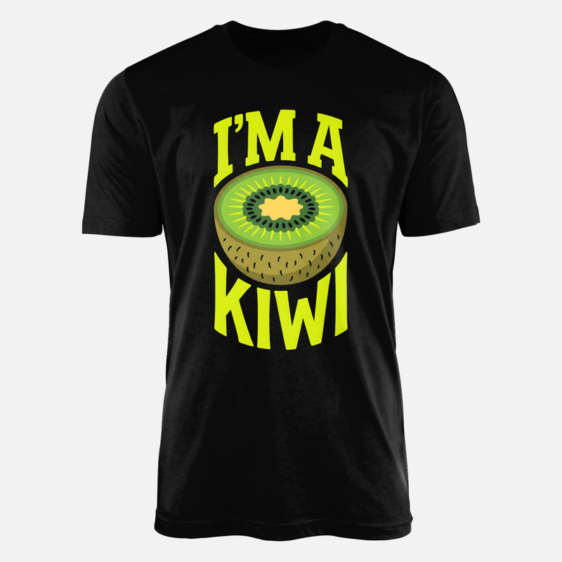 T-shirts: D&eacute;guisement simple demi-kiwi I'm a Kiwi