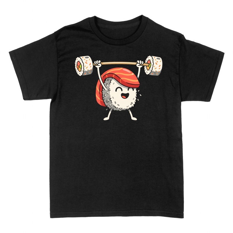 T-shirts: Sushi nigiri halt&eacute;rophile kawaii