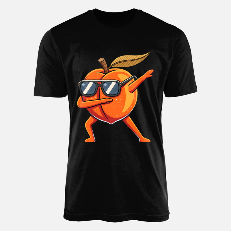 T-shirts: P&ecirc;che dabbing avec lunettes de soleil