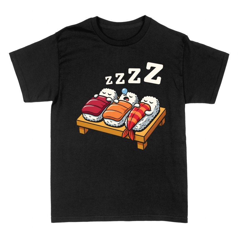 T-shirts: Sushis kawaii endormis zzzz