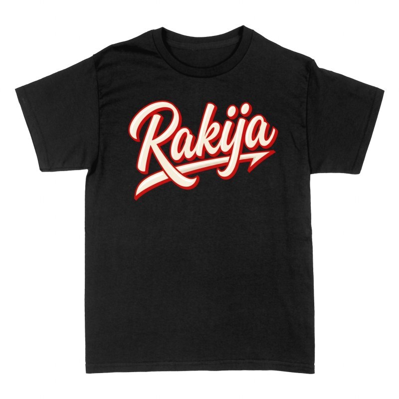 T-shirts: Rakija style baseball r&eacute;tro