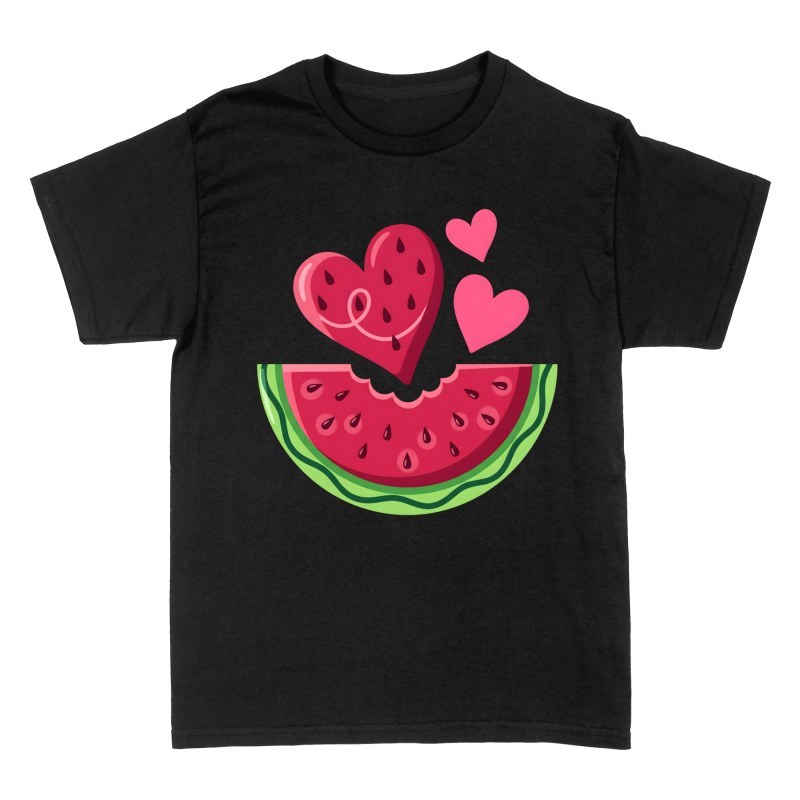 T-shirts: Past&egrave;que croqu&eacute;e avec c&oelig;ur