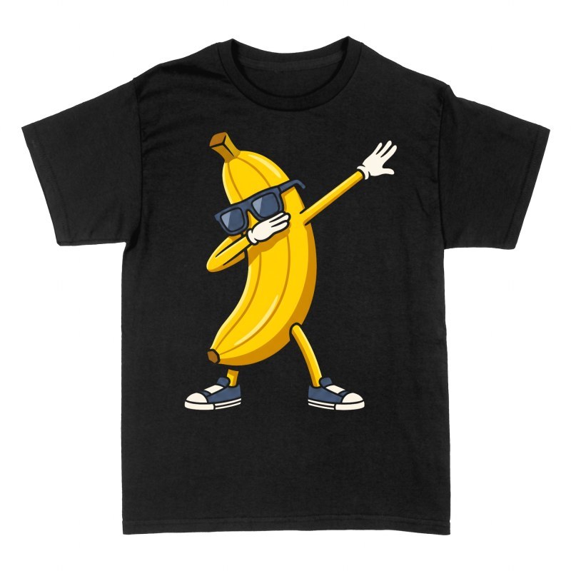 T-shirts: Banane qui dab avec lunettes de soleil