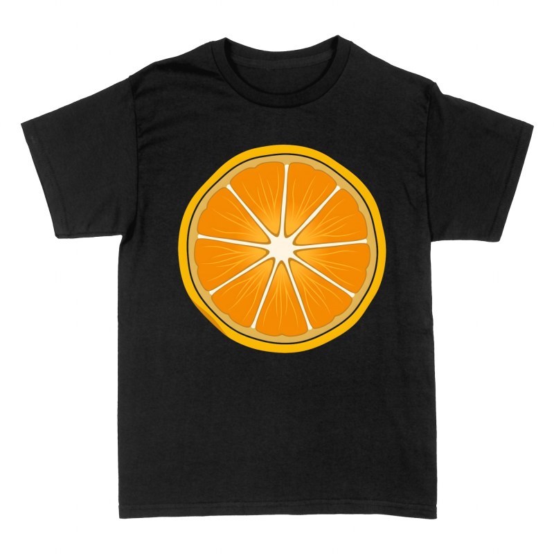T-shirts: Tranche d'orange juteuse