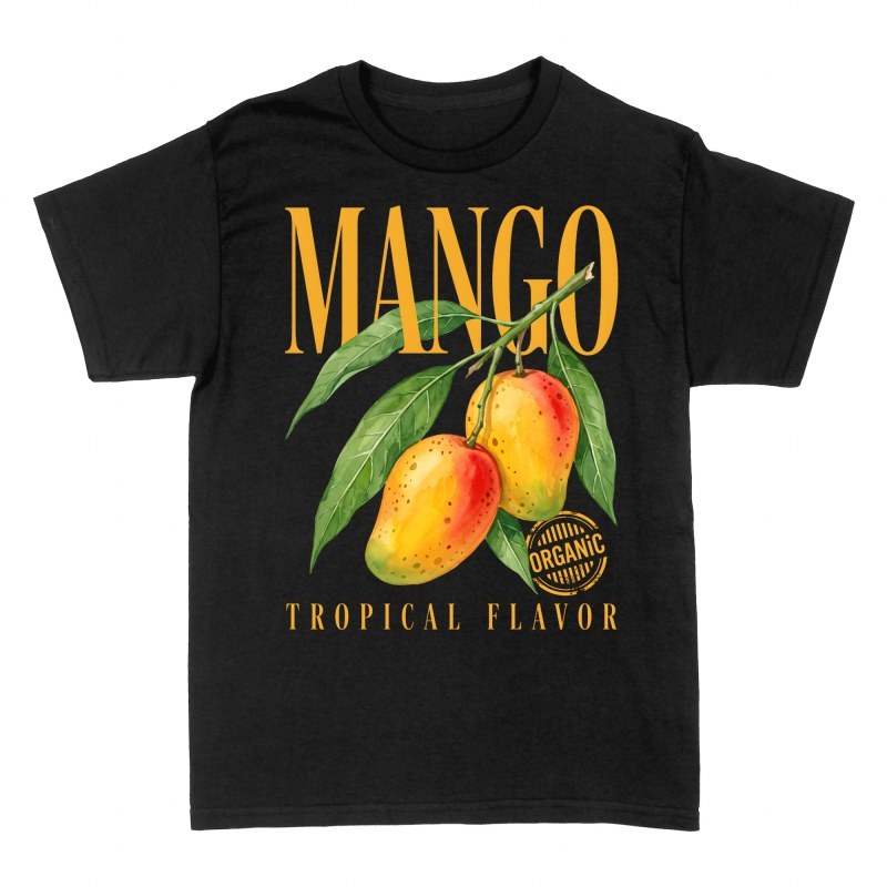 T-shirts: Mangue tropicale bio aquarelle
