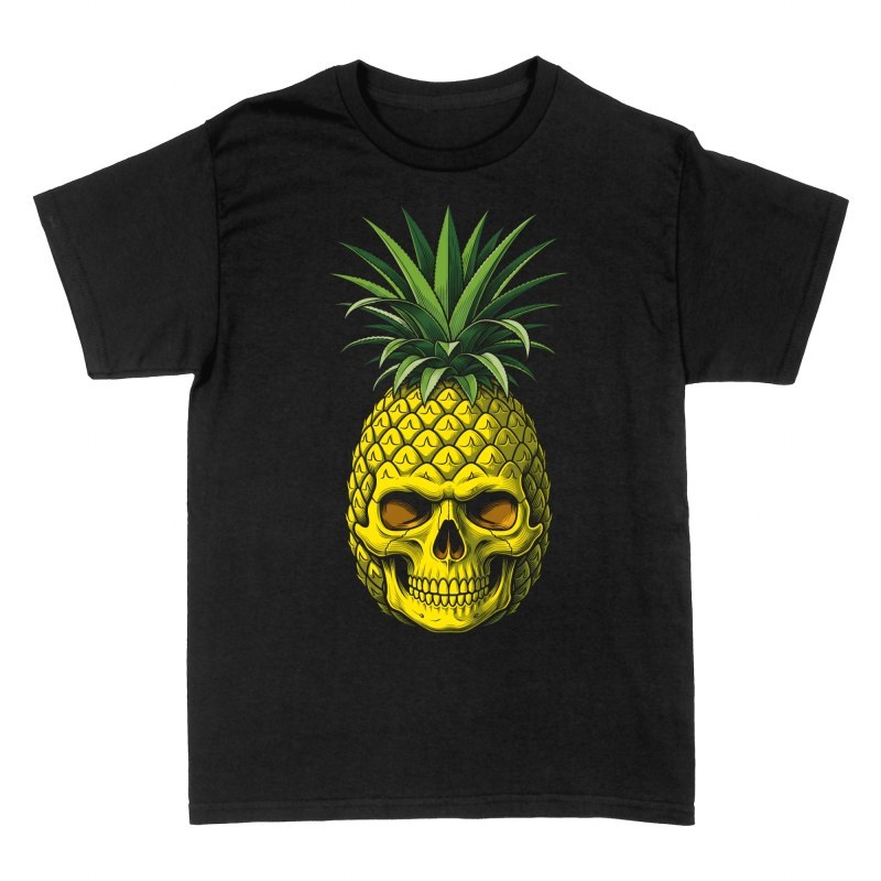 T-shirts: Cr&acirc;ne ananas tropical