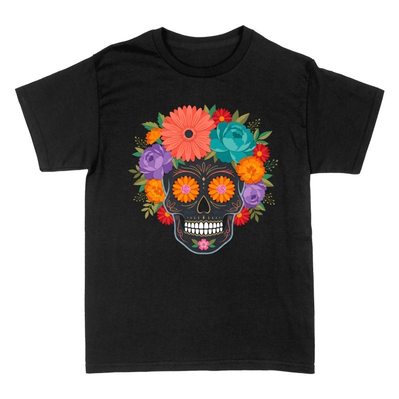 T-shirts: Cr&acirc;ne de sucre fleurs en papier d&eacute;coup&eacute;