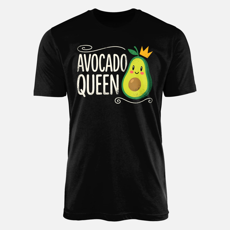 T-shirts: Avocat reine kawaii