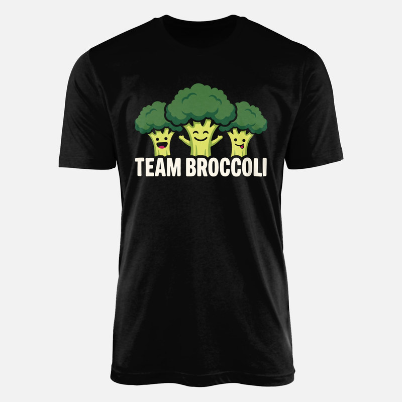 T-shirts: &Eacute;quipe brocoli mignon