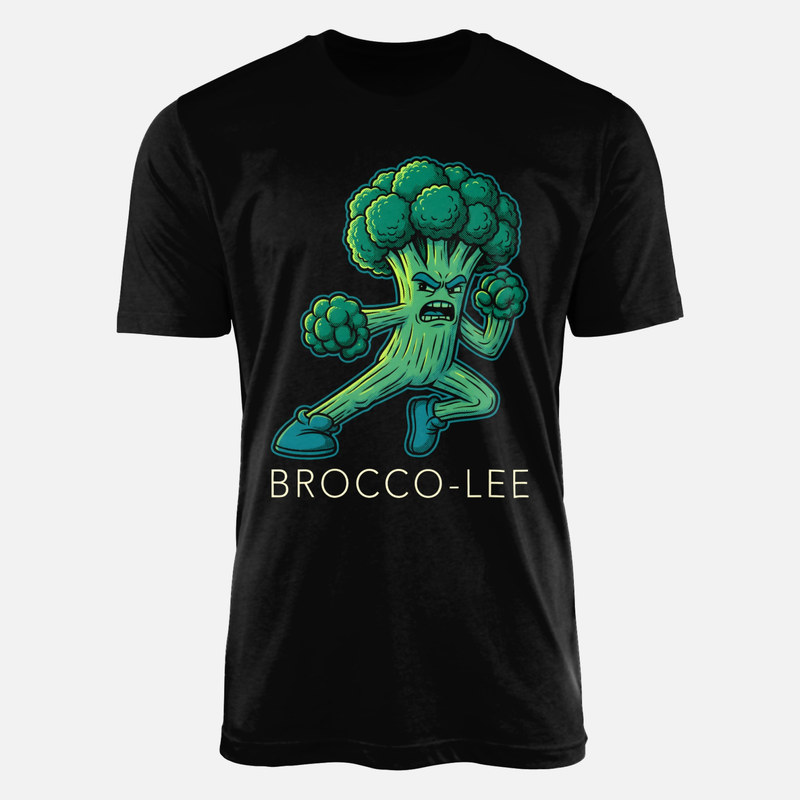 T-shirts: Brocoli arts martiaux Brocco-Lee