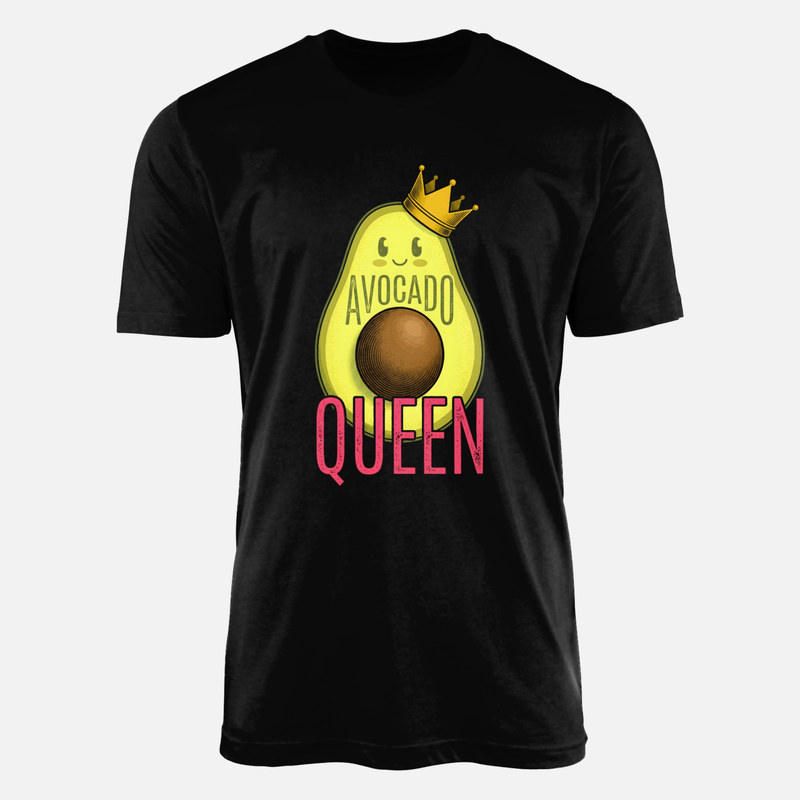 T-shirts: Avocat reine avec couronne