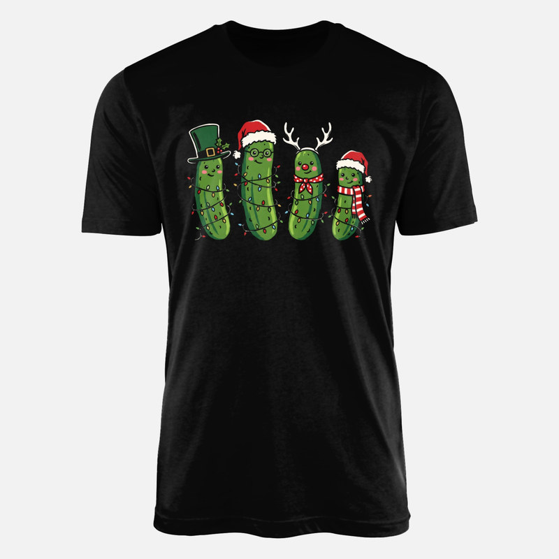 T-shirts: Cornichons de No&euml;l festifs