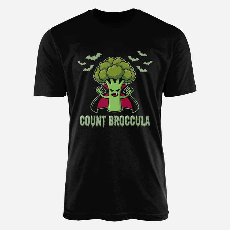 T-shirts: Brocoli vampire dr&ocirc;le