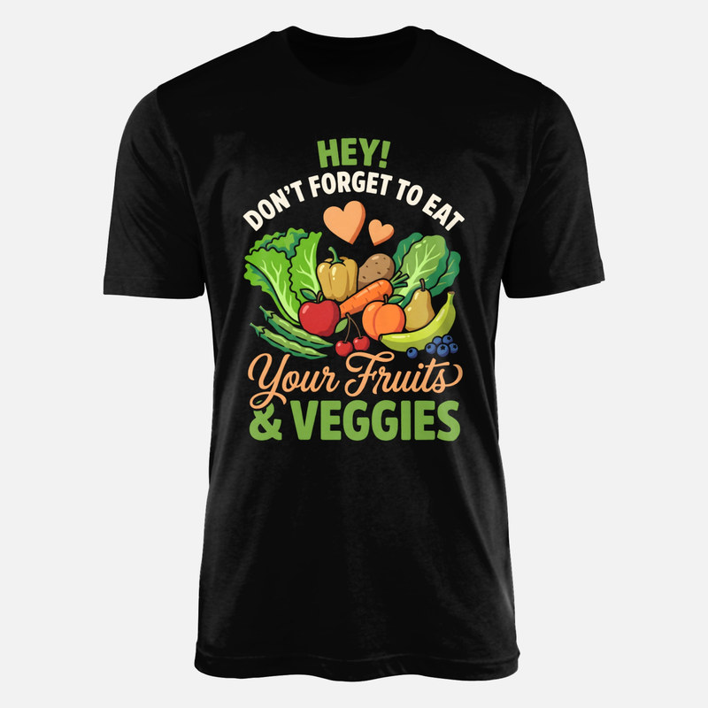 T-shirts: Mange tes fruits et l&eacute;gumes