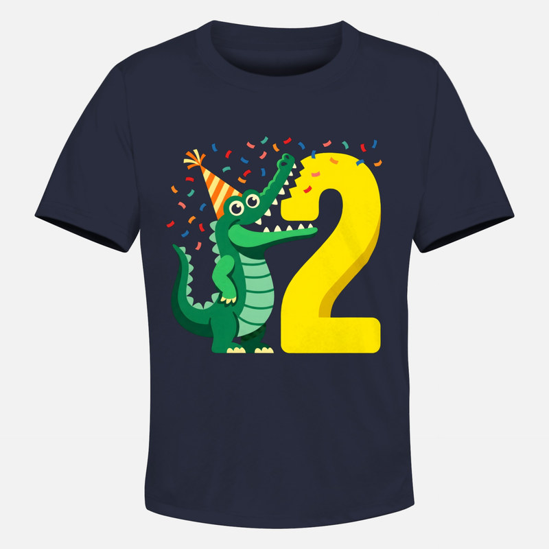 T-shirts: Crocodile rigolo f&ecirc;te 2 ans