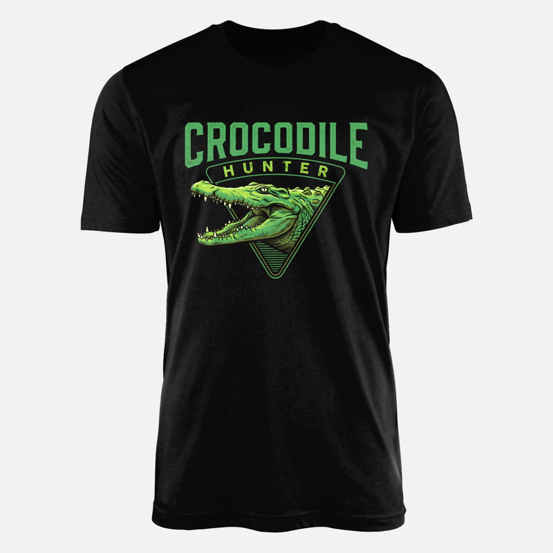T-shirts: Crocodile chasseur vintage