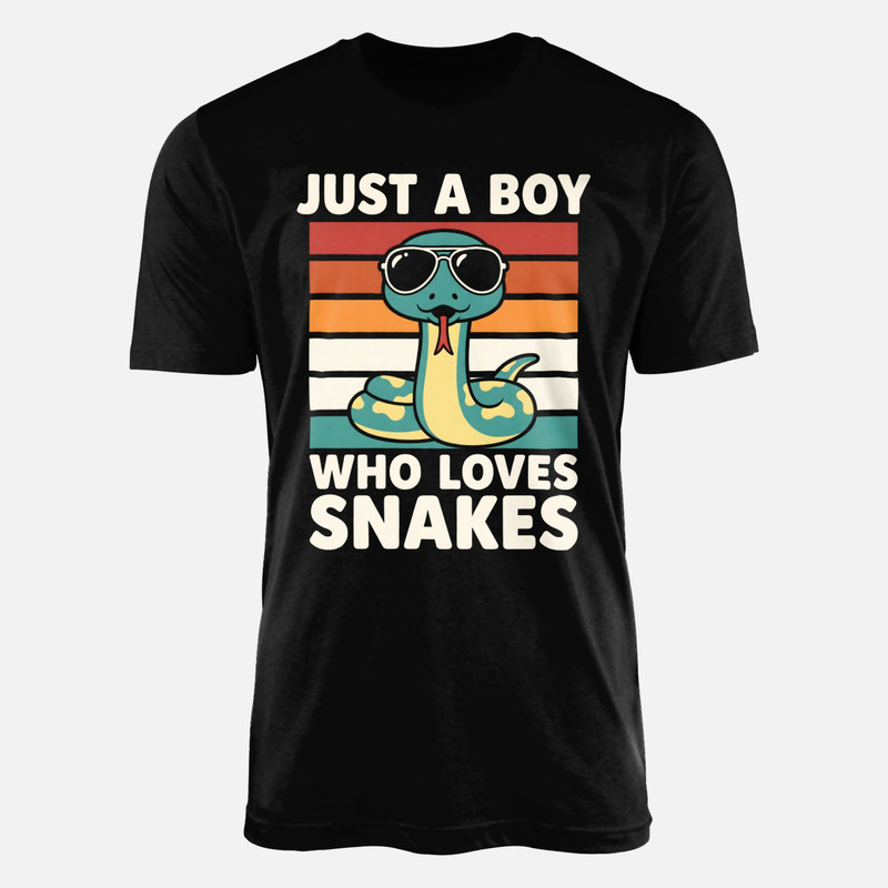 T-shirts: Gar&ccedil;on qui aime les serpents