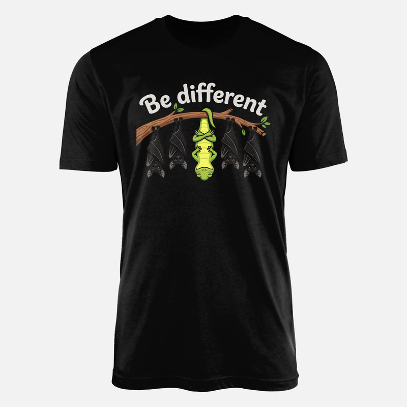 T-shirts: L&eacute;zard et chauves-souris be different