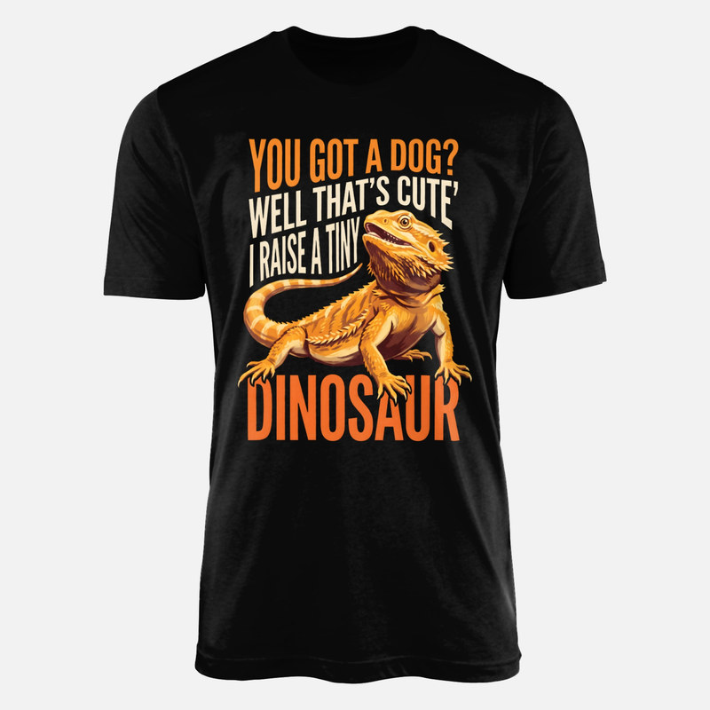 T-shirts: Dragon barbu petit dinosaure