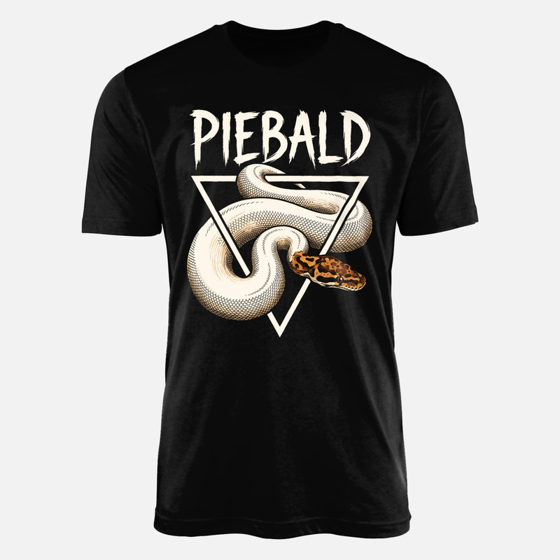 T-shirts: Python piebald g&eacute;om&eacute;trique