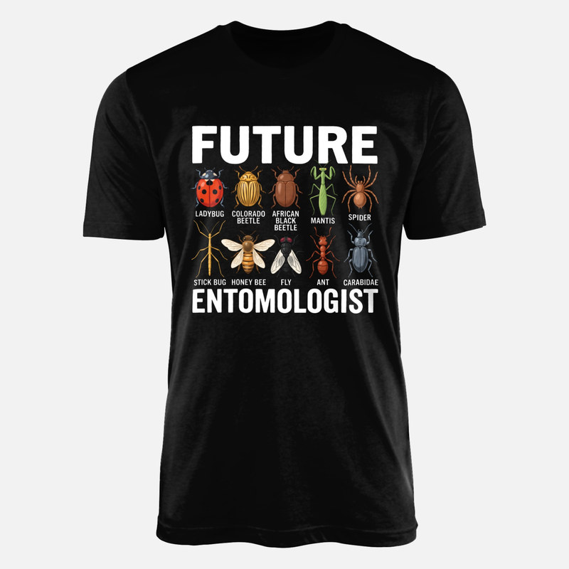 T-shirts: Futur entomologiste guide insectes