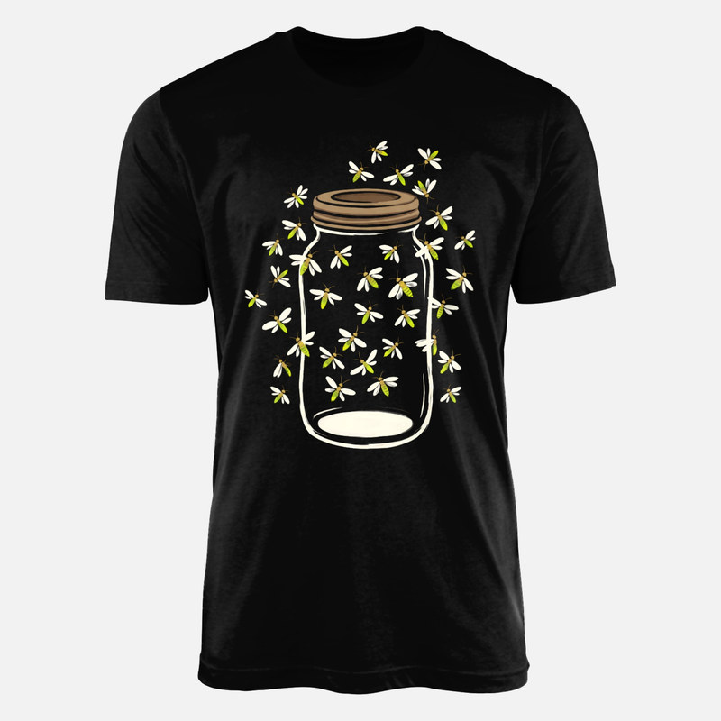 T-shirts: Bocal aux lucioles lumineuses