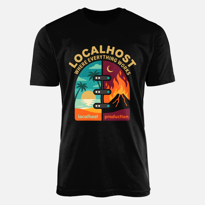 T-shirts: Localhost vs production serveur