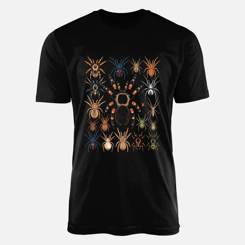 T-shirts: Collection d'esp&egrave;ces d'araign&eacute;es