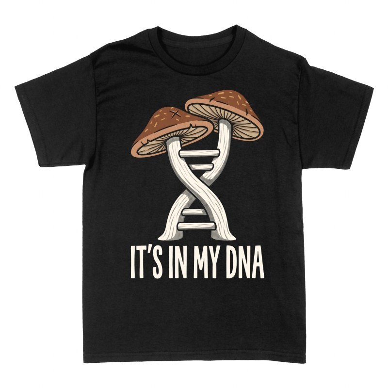 T-shirts: Champignons dans mon ADN