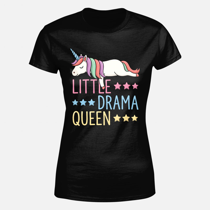 T-shirts: Licorne endormie petite drama queen