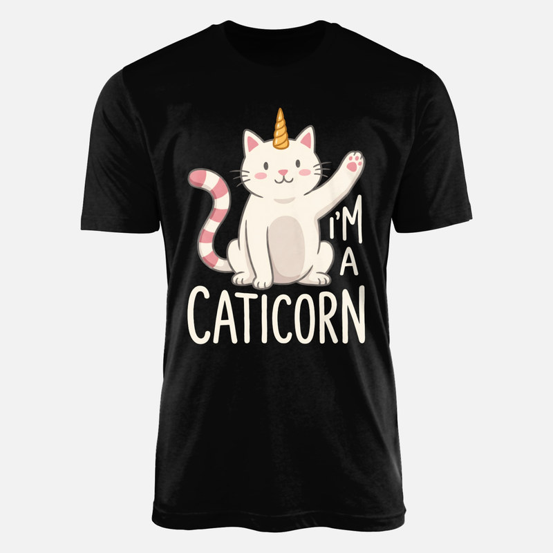 T-shirts: Chat licorne kawaii caticorn