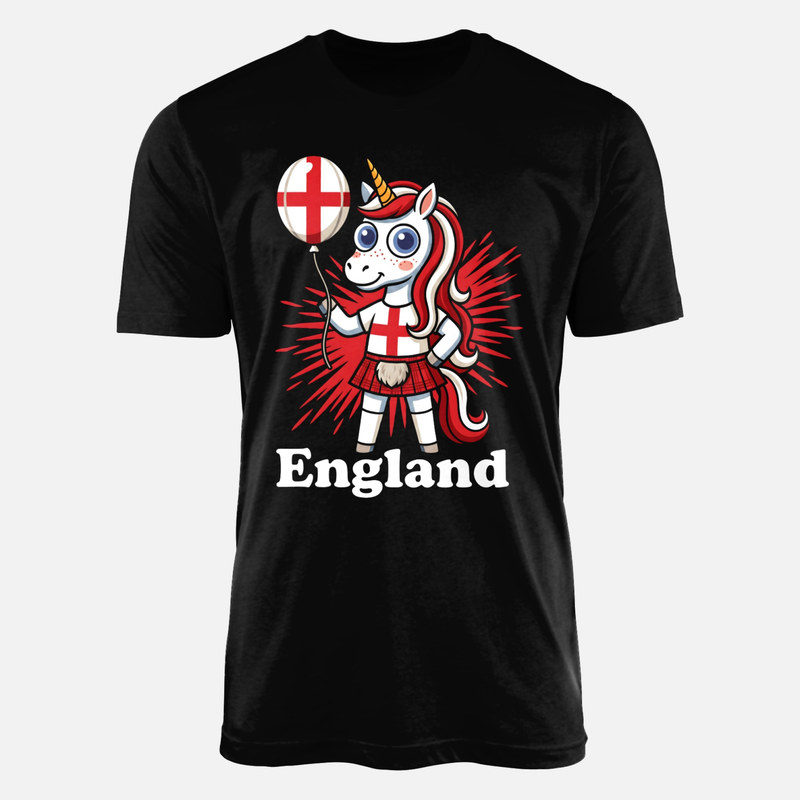 T-shirts: Licorne supporter de l'Angleterre