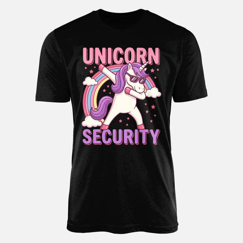 T-shirts: Licorne s&eacute;curit&eacute; dab lunettes