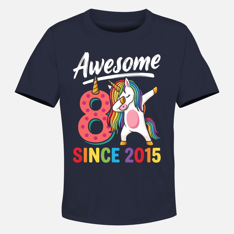 T-shirts: Licorne dabbing 8 ans g&eacute;niale