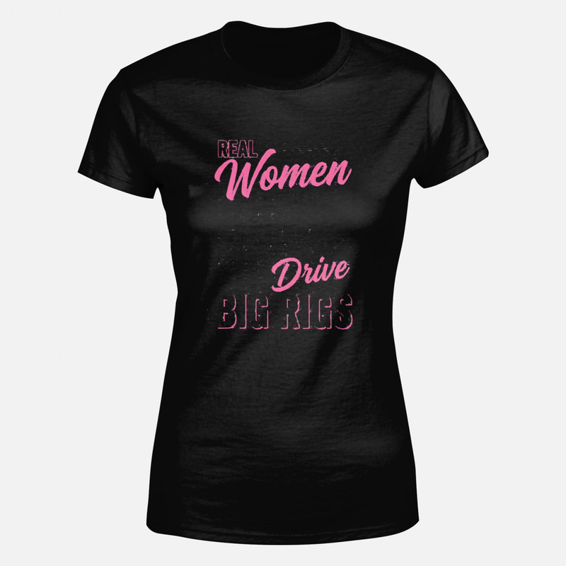 T-shirts: Femmes camionneuses au volant de poids lourd