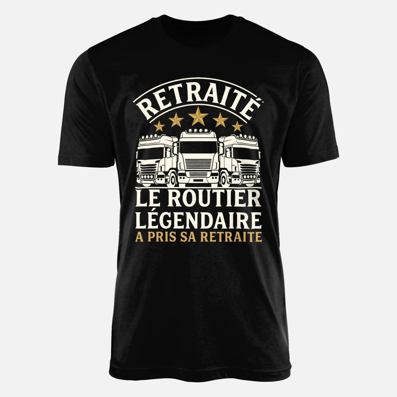 T-shirts: Le routier l&eacute;gendaire a pris sa retraite