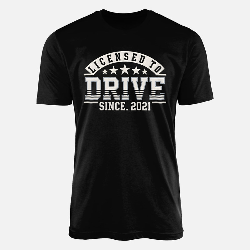 T-shirts: Permis de conduire depuis 2021