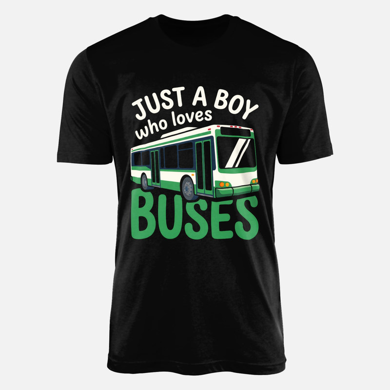 T-shirts: Gar&ccedil;on qui aime les bus