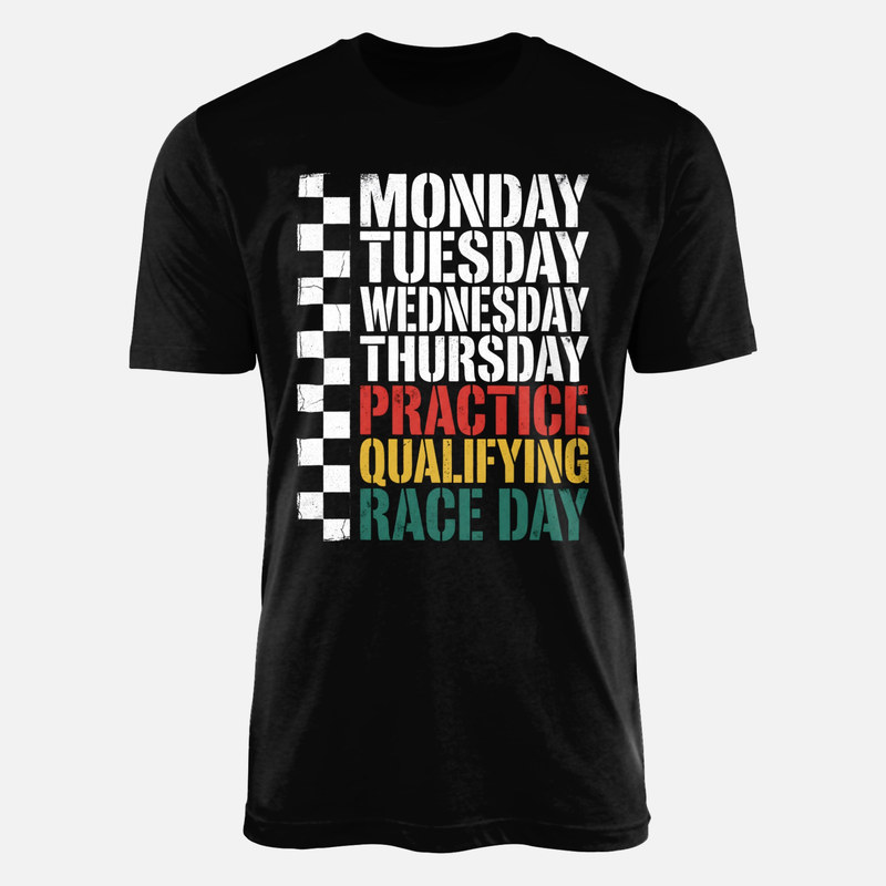 T-shirts: Semaine de course automobile