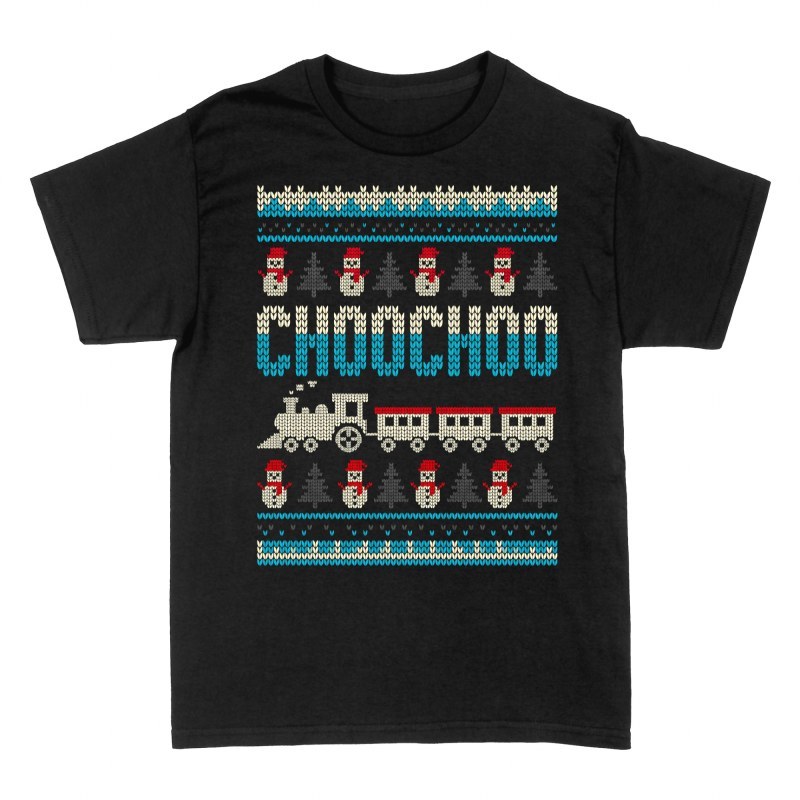 T-shirts: Train de No&euml;l pull moche
