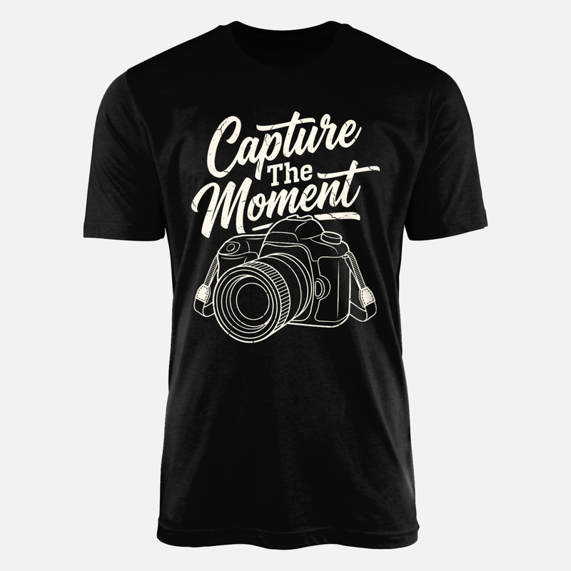 T-shirts: Appareil photo reflex capture l'instant