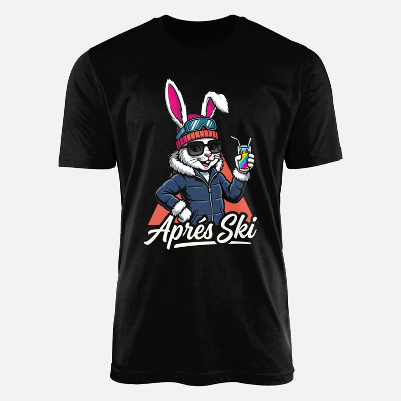 T-shirts: Apr&egrave;s Ski Lapine Skieuse