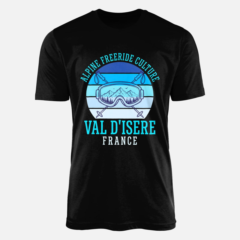 T-shirts: Ski freeride Val d'Is&egrave;re