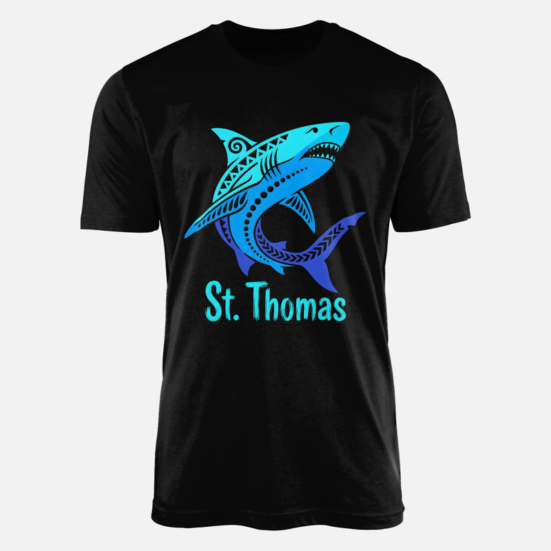 T-shirts: Requin tribal St. Thomas